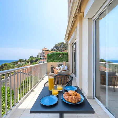Appartement Panorama Et Cap D Ail Proche Monaco *