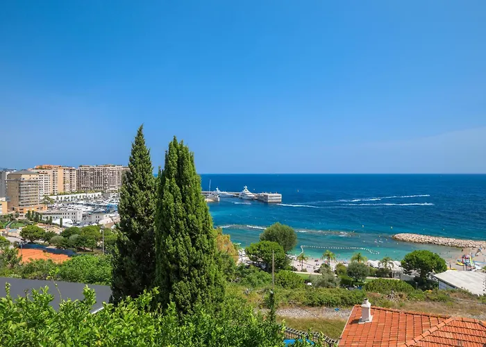 아파트 Panorama Et Cap D Ail Proche Monaco 카프다일